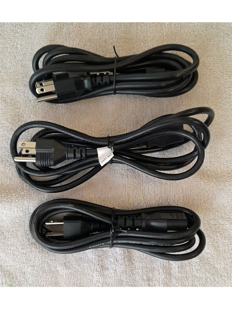 Electronic equipment AC power cords